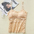 Lace Bra Top Women's Floral