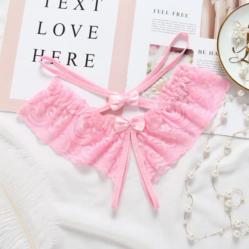 Panty Encaje Sweet Ribbon