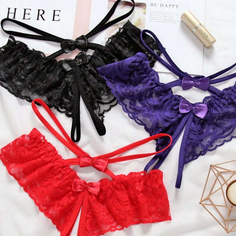 Panty Encaje Sweet Ribbon