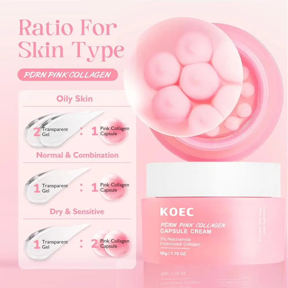 Koec Collagen Capsule Cream Deep Moisturizing Hydrating