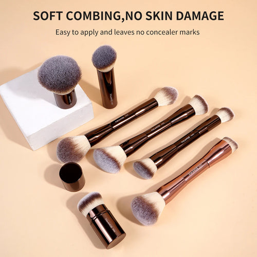 20pcs/set Pro Makeup Brushes Double Ended Foundation