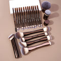 20pcs/set Pro Makeup Brushes Double Ended Foundation