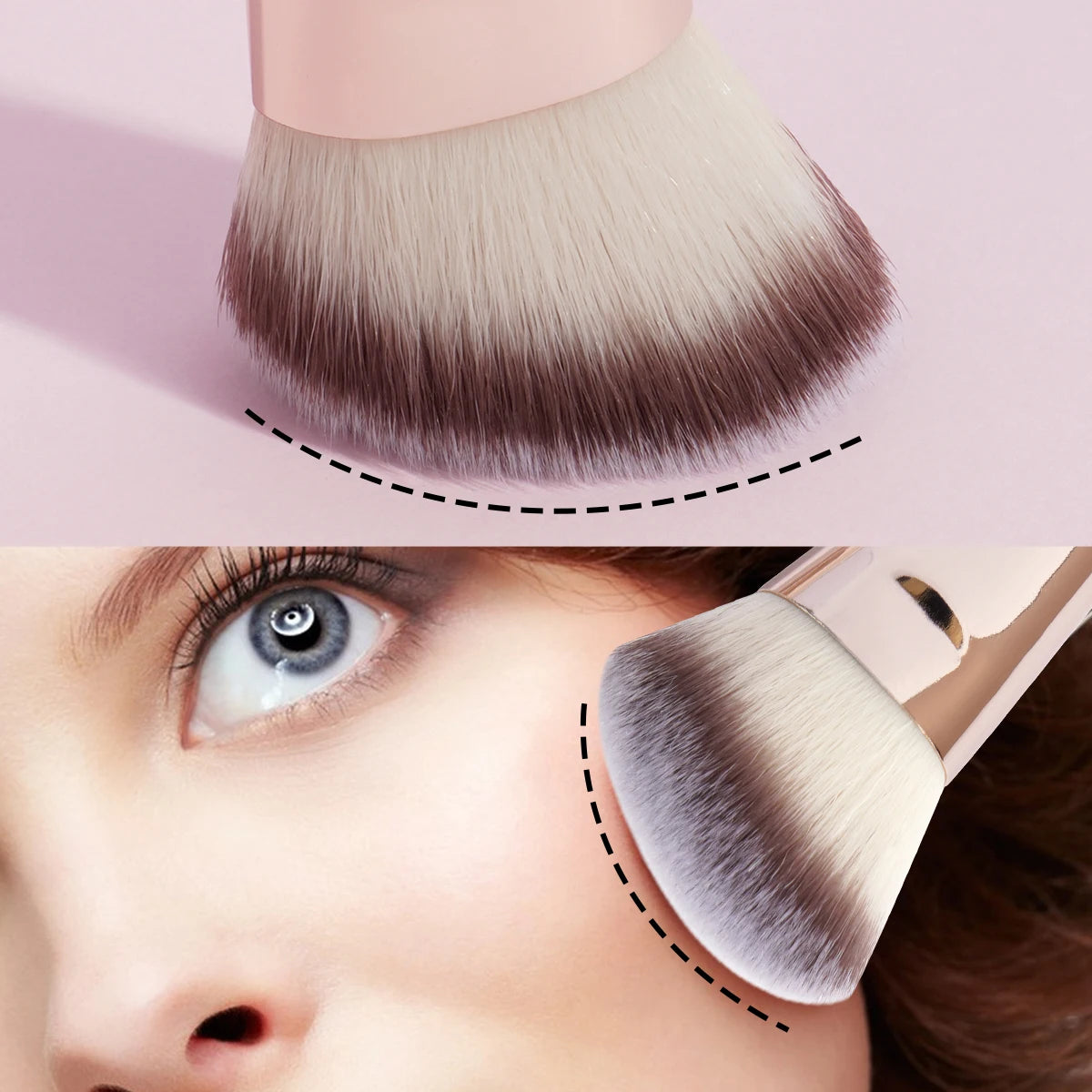 4pcs Basic Makeup Brushes Set