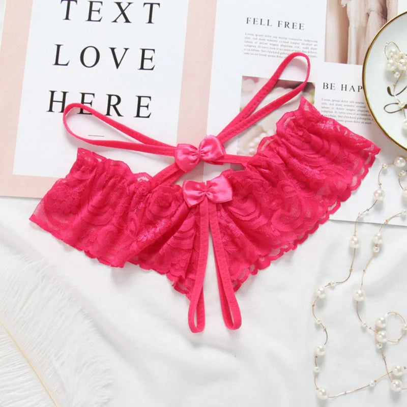 Panty Encaje Sweet Ribbon