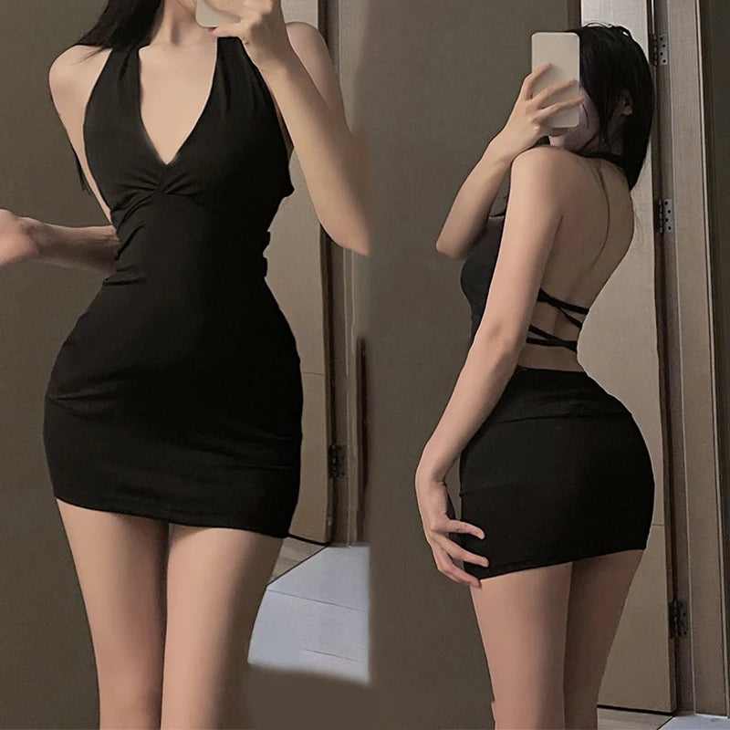 Vestido Midnight Elegance – Corte Asimétrico y Ajuste Esculpido