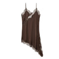 Vestido Satinado Sensual Midnight Elegance