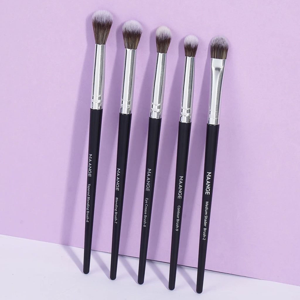 Set Profesional de 5 Brochas para Maquillaje MAANGE