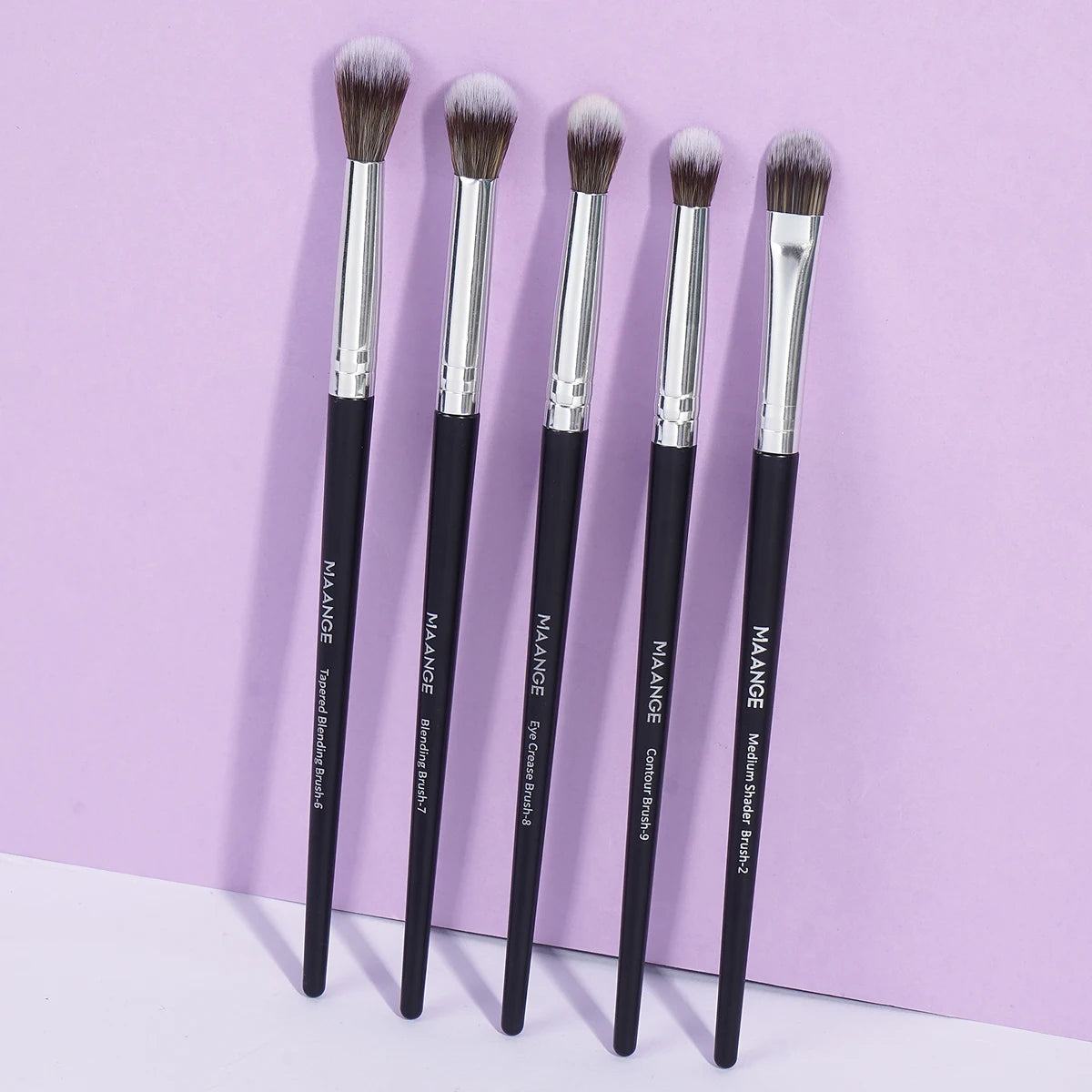 Set Profesional de 5 Brochas para Maquillaje MAANGE