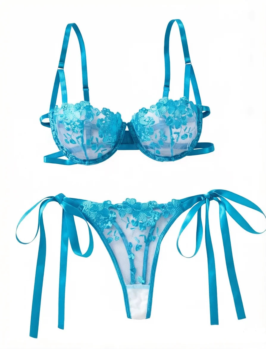 Conjunto Floral Luxe Lace