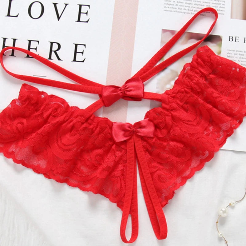 Panty Encaje Sweet Ribbon