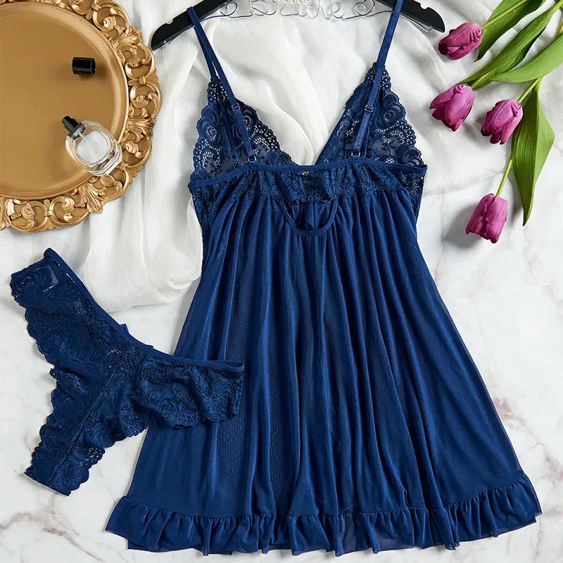 Babydoll Encaje Romance Nocturno
