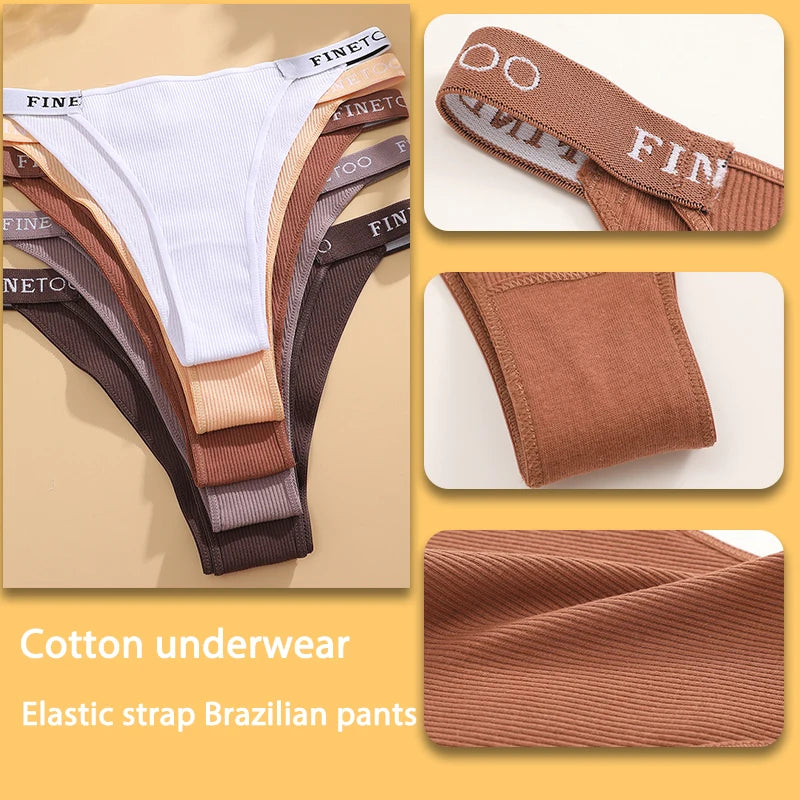 Pack 5 Tangas Comfort Fit para Mujer