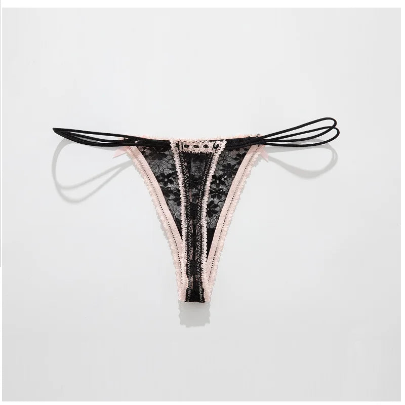 Lace Bow Panties Sexy Female