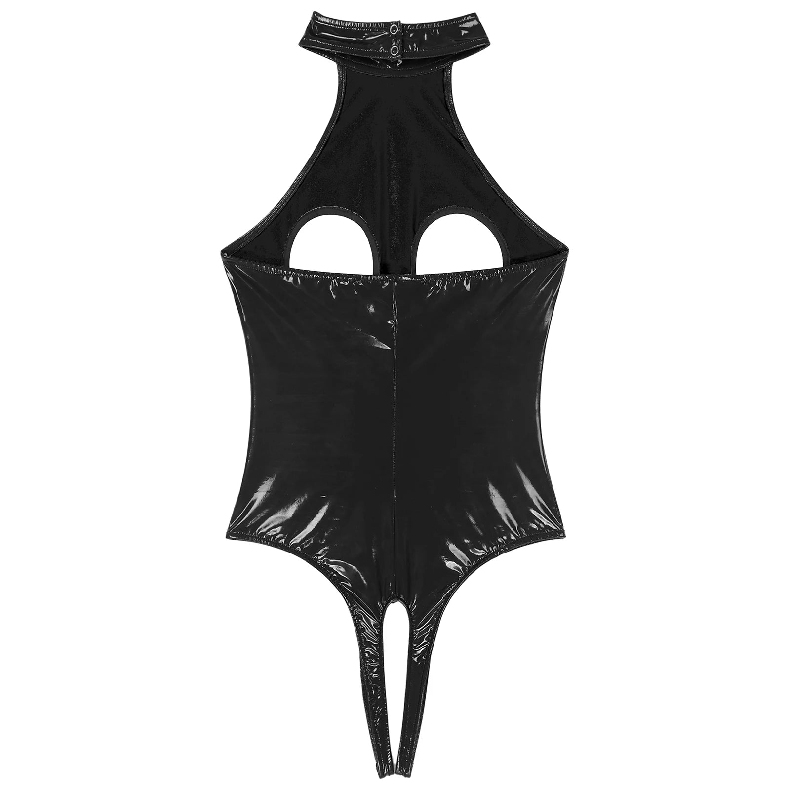 Body Sensual Efecto Cuero Rojo para Mujer