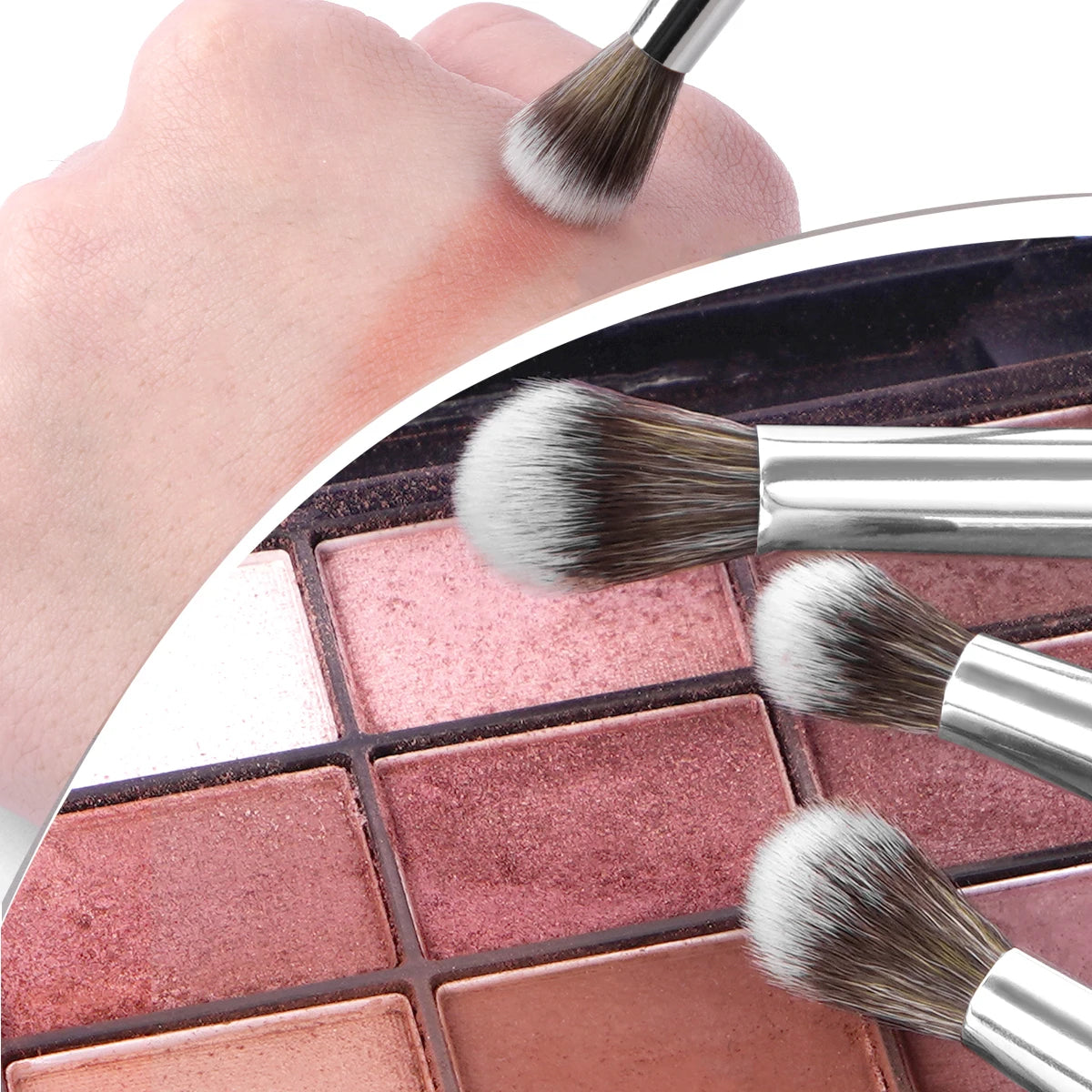 Set Profesional de 5 Brochas para Maquillaje MAANGE