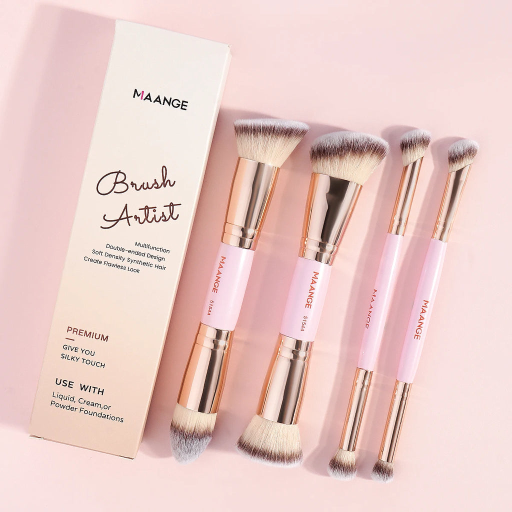 4pcs Basic Makeup Brushes Set