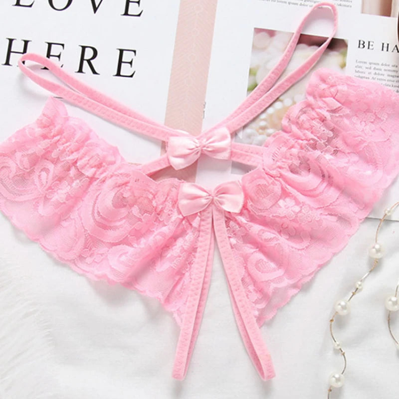 Panty Encaje Sweet Ribbon
